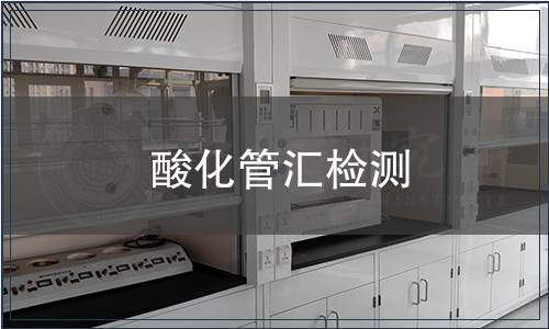 酸化管匯檢測