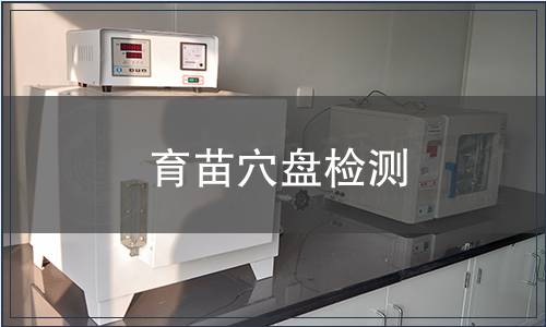 育苗穴盤檢測